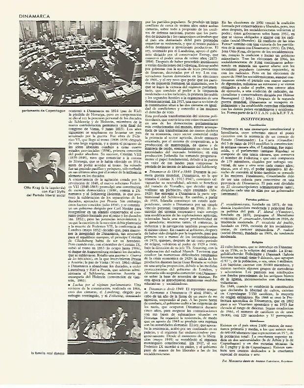 LAMINA LAROUSSE 70223: Parlamento de Copenhague