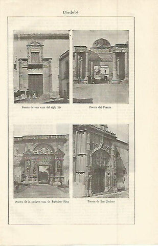 LAMINA ESPASA 14957: Puertas de Cordoba