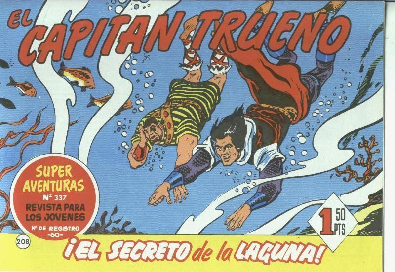 El Capitan trueno facsimil numero 208: El secreto de la laguna