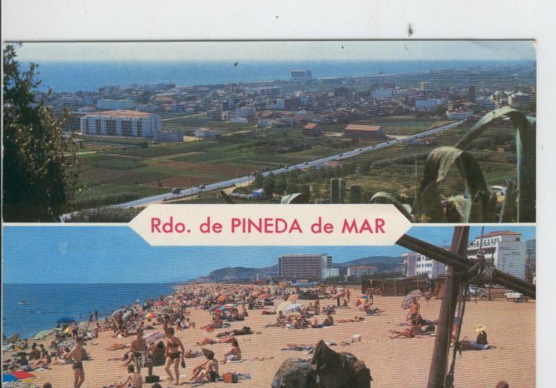 Postal 7033 : Pineda de Mar, recuerdo
