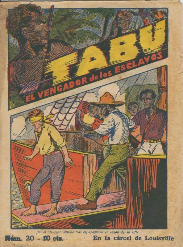 Tabu: el vengador de los esclavos numero 20: En la carcel de Louisville