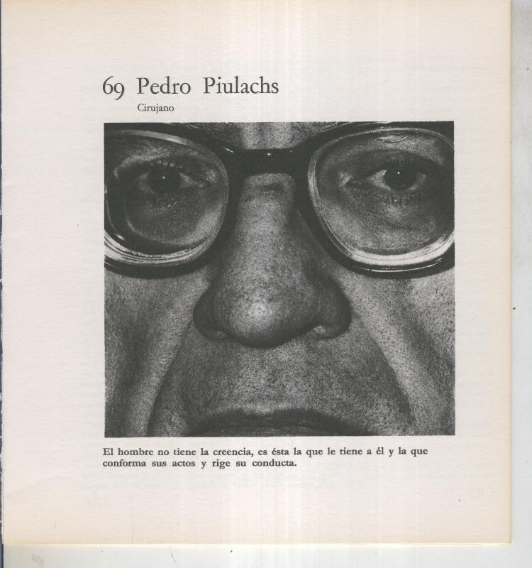 Ficha 069: Pedro Piulachs: Cirujano