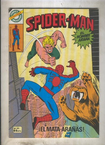 Comics Bruguera: Spiderman numero 42 (numerado 2 en trasera)