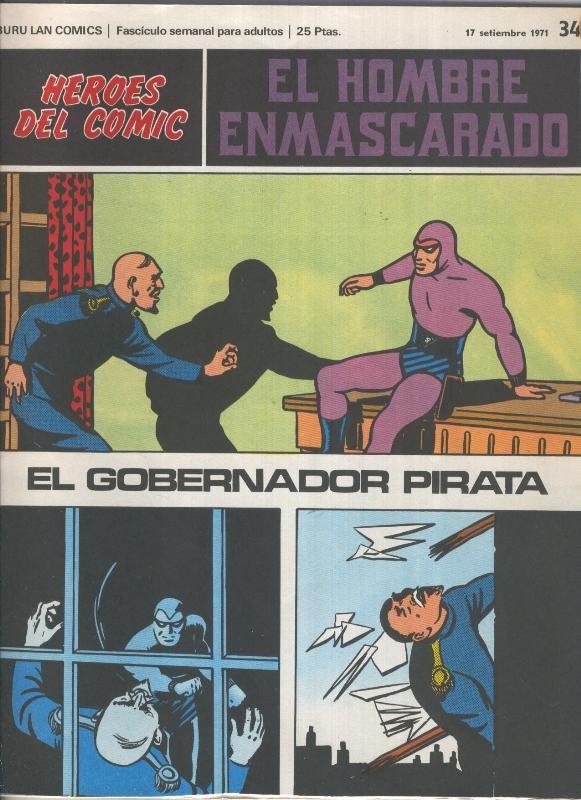 El Hombre Enmascarado numero 34: El gobernador pirata