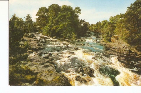 Postal 025296 : The falls of Dochart Killin