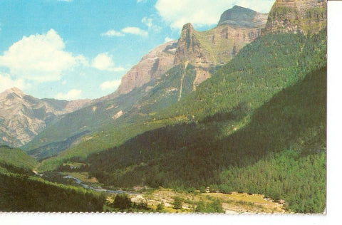 Postal 038544 : Parque Nacional del Ordesa. Tozal del Mallo y Circo de Solarons