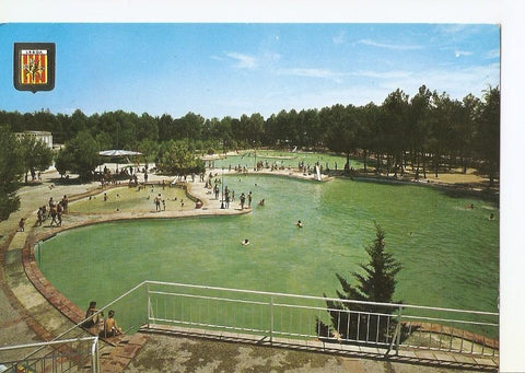 Postal 039958 : Lleida. Parc Municipal de les Basses. Piscinas Familiars