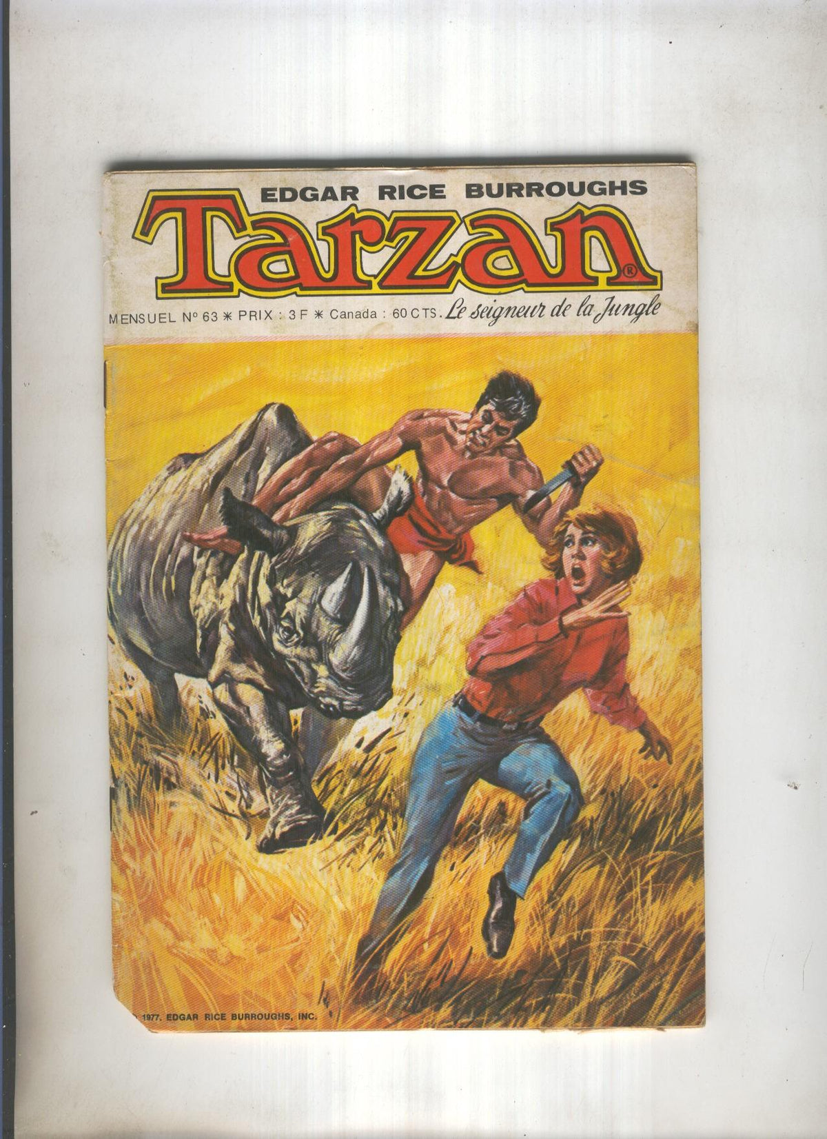 TARZAN Le Seigneur de la Jungle Numero 63: Les seigneurs des nuages