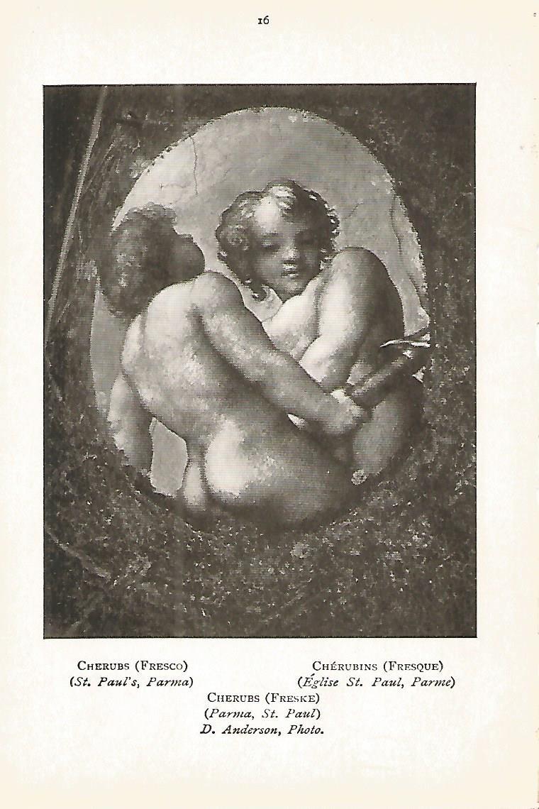 Lamina 100: CORREGGIO. Querubines