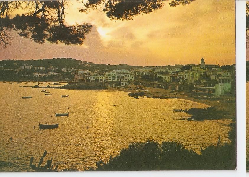 Postal 044786 : Costa Brava. Calella de Palafrugell. Atardecer