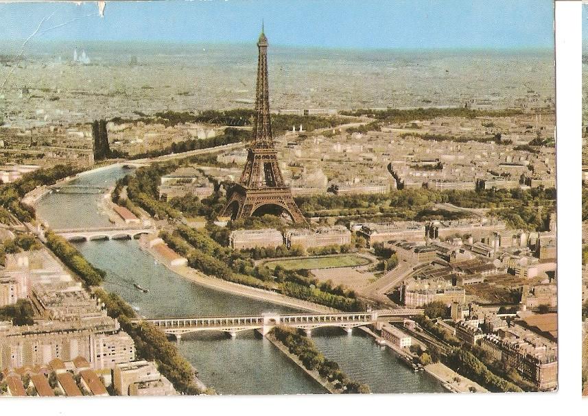 Postal 044997 : La Seine et la Tour Eiffel - Paris