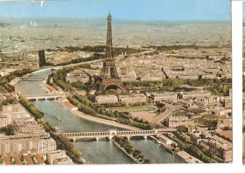 Postal 044997 : La Seine et la Tour Eiffel - Paris