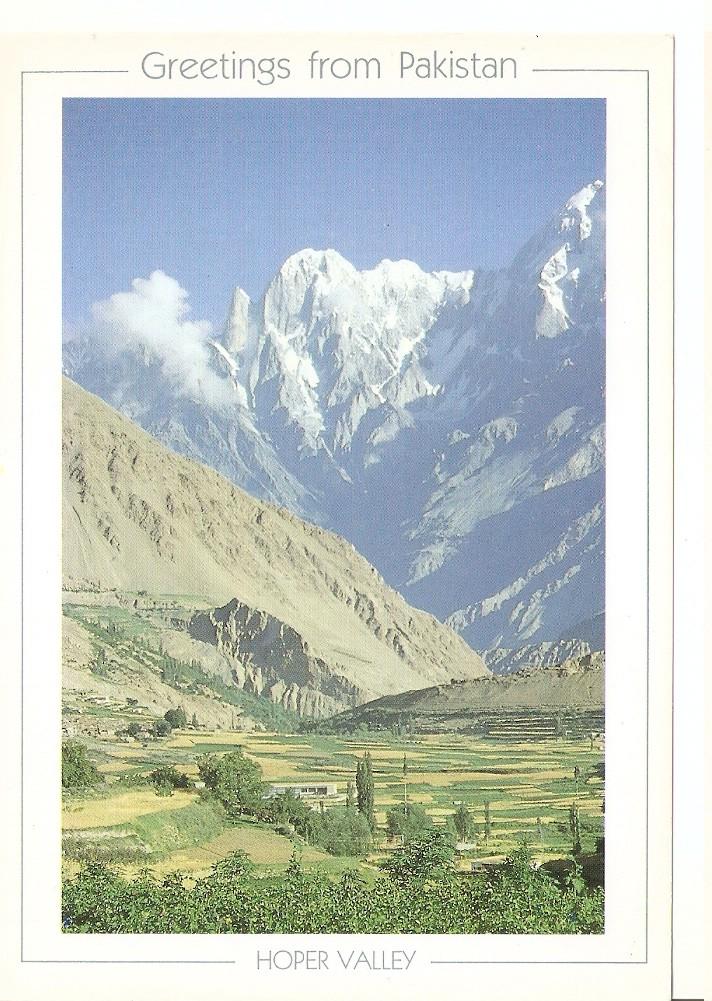Postal 046737 : Hoper Valley. Pakistan
