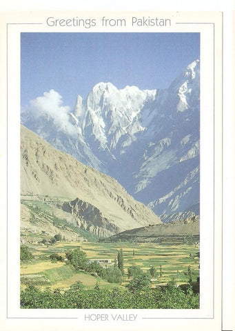 Postal 046737 : Hoper Valley. Pakistan