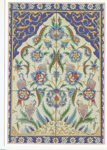 Postal 046827 : Tuskish art of tiles painting