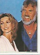 CROMO 80 SUPERCROMOS DE FABULA:  MUSIQUEROS. No 104. Kenny Rogers y Priscilla Presley