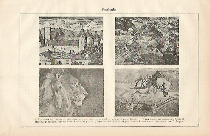 LAMINA ESPASA 2158: Grabado