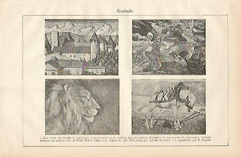 LAMINA ESPASA 2158: Grabado