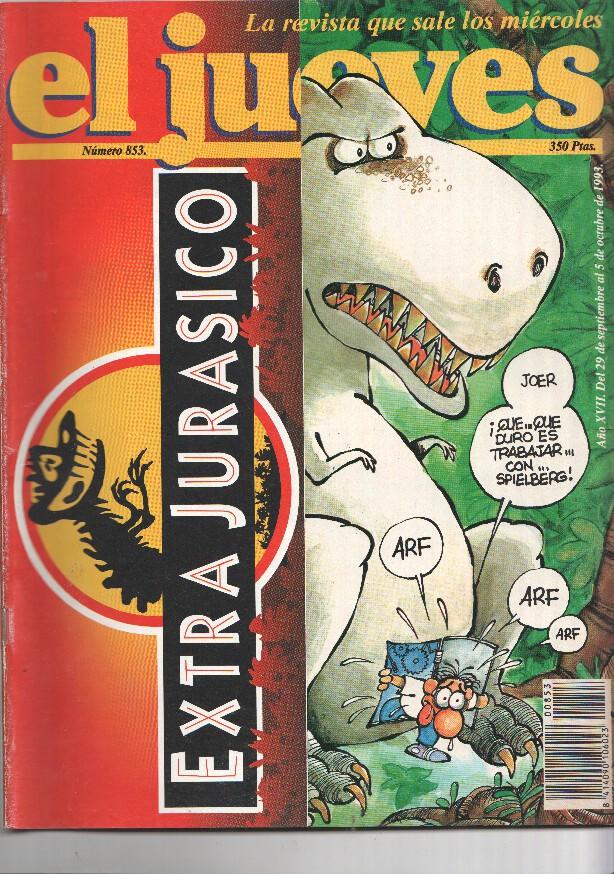 EL JUEVES numero 0853 - EXTRA PARQUE JURASICO