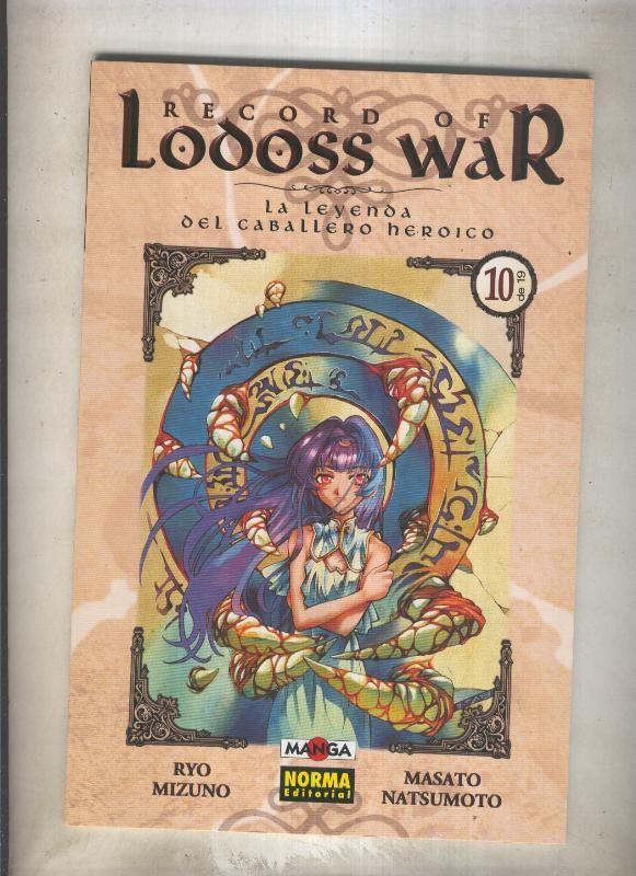 Record Of Lodoss War numero 10 (numerado 2 en interior cubierta)