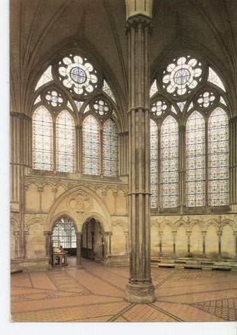 Postal 032745 : The Chapter House Salisbury Cathedral