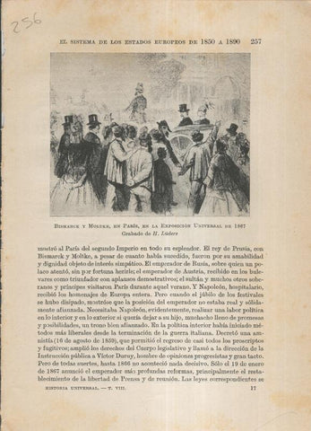 Liberalismo y Nacionalismo 1848-1890: Lamina numerada 256