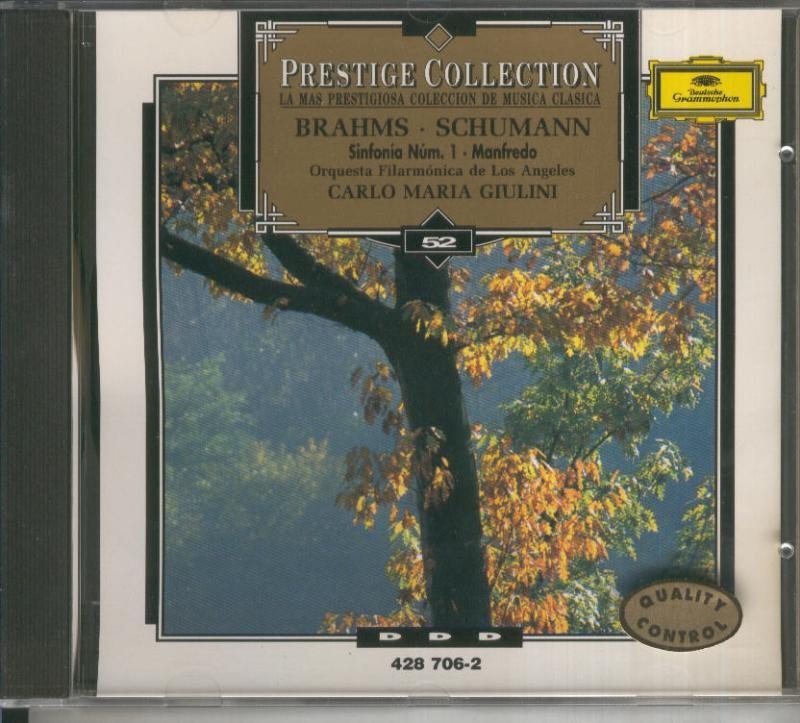 CD Musica Clasica: Schumann: Obertura Manfredo y 
