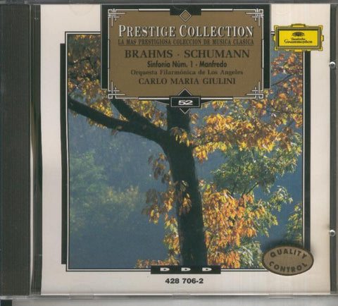 CD Musica Clasica: Schumann: Obertura Manfredo y 