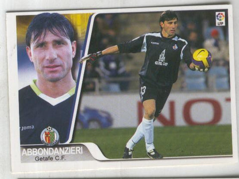 Cromo Liga 2007-2008: Getafe C.F. numero 147: Abbondanzieri