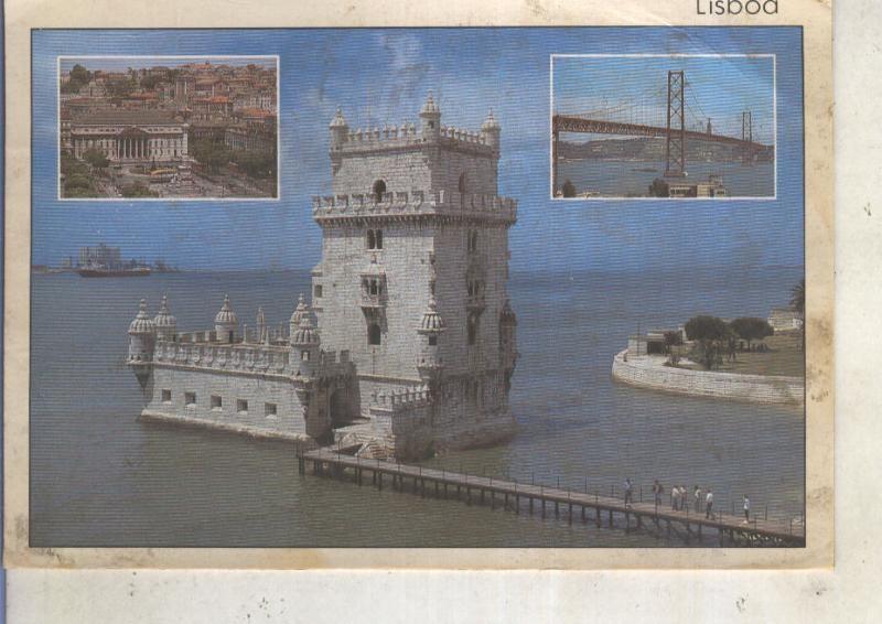 Postal 013064: Torre de Belem en Lisboa, Portugal