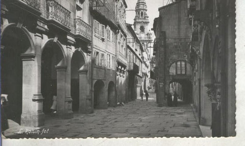 Postal 013949: Calle del Villar de Santiago de Compostela