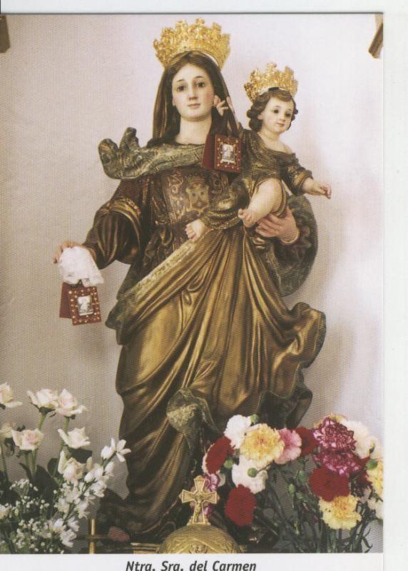 Postal 015526: Virgen Nuestra Señora del Carmen