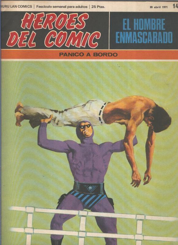 El Hombre Enmascarado numero 14: Panico a bordo (numerado 2 en trasera)