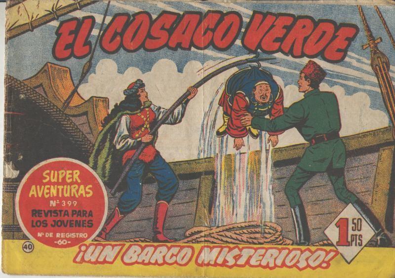 El Cosaco Verde original numero 040: Un barco misterioso