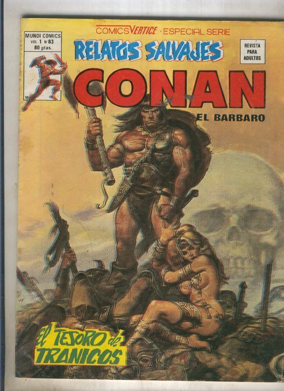 Relatos Salvajes numero 83: Conan (numerado 5 en trasera)