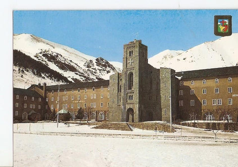 Postal 028009 : Nuria (Pirineu Catala), Santuario de Nuestra Señora de Nuria