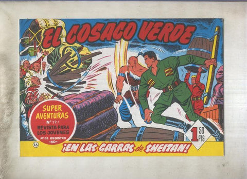 El Cosaco Verde facsimil de Ediciones B numero 016