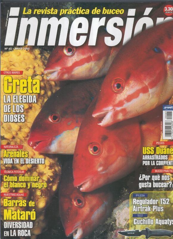 La revista practica del buceo: INMERSION numero 065