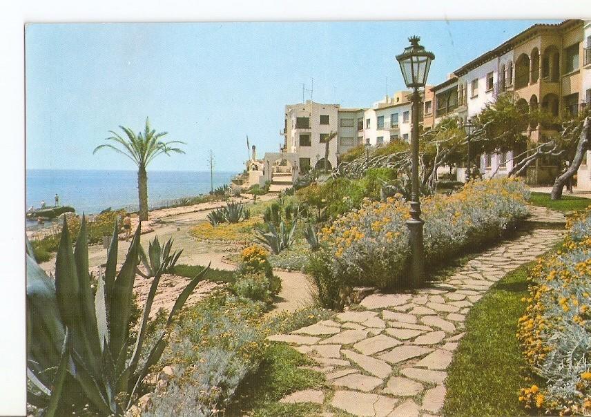 Postal 030735 : Roda de Bara (Tarragona). Roc de San Cayetano. Jardines y Paseo de la Ribera