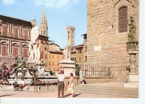 Postal 032788 : Firenze - Piazza della Signoria - Fontana del Nettuno