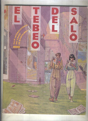 El Tebeo del salon Comic de Barcelona 1990: Jinete Fantasma de Ambros (8 paginas)