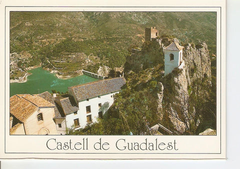 Postal 038666 : Castell de Guadalest (Alicante). Vista nocturna