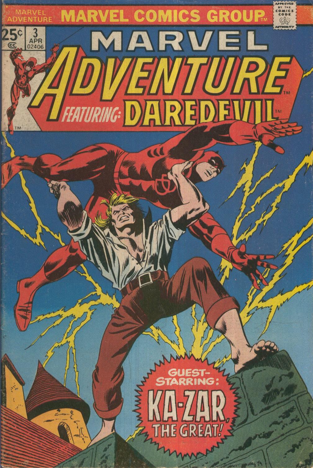 MARVEL ADVENTURES (Starring DAREDEVIL) Vol.1: Numero 03