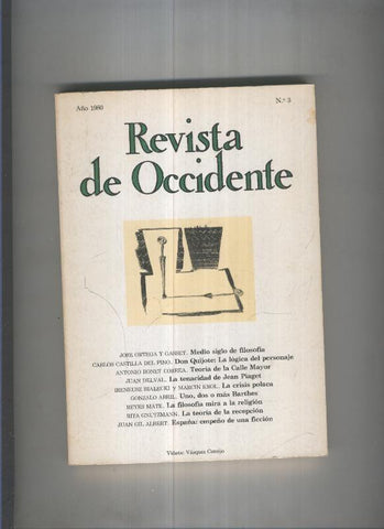 Revista de occidente numeros 03