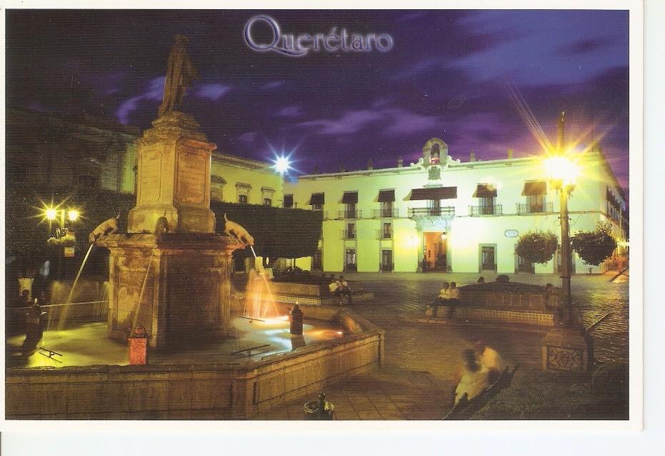 Postal 044001 : Queretaro / Mexico. Antigua casa de la Corregidora hoy Palacio de Gobierno