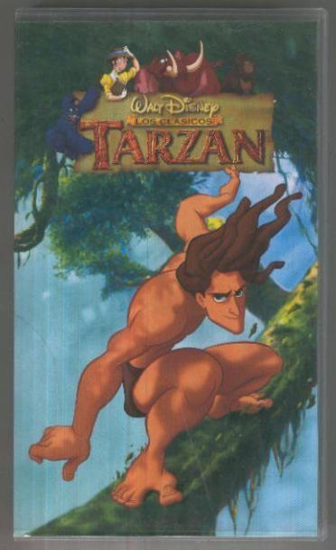 VHS Cine: TARZAN (Los Clasicos Disney)