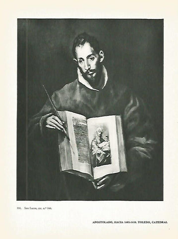 LAMINA 2042: EL GRECO. San Lucas
