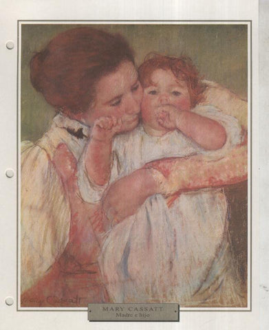 Lamina 47: Mary Cassatt: Madre e hijo