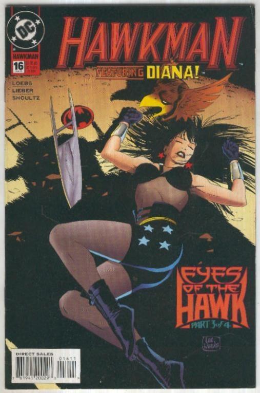 HAWKMAN, Vol.3 No.16: Eyes of Hawk, 3 (DC 1995)