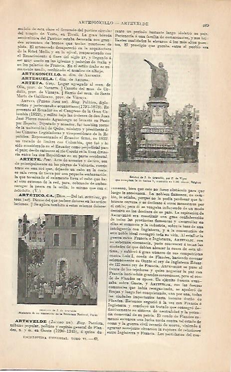 LAMINA ESPASA 5628: Jacobo de Artevelde